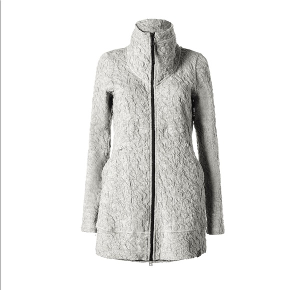 Tonia DeBellis Remy Coat Grey Textile XS - Picture 2 of 6
